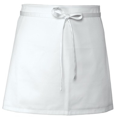 Picture of Chef Works - B4-WHT - White Four-Way Apron