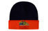 Picture of Headwear Stockist-3027-Acrylic Beanie Hi-Vis turn-up