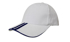 Picture of Headwear Stockist-4074-Brushed Heavy Cotton with Two Striped Peak and Sandwich