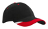 Picture of Headwear Stockist-4125-Brushed Heavy Cotton with Peak Inserts & Printed Trim