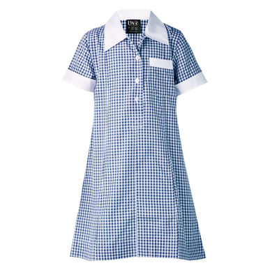Picture of LW Reid-G3250SD-Cowan Check School Dress