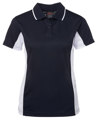 Picture of JBs Wear-7LPP-PODIUM LADIES DOUBLE CONTRAST POLO