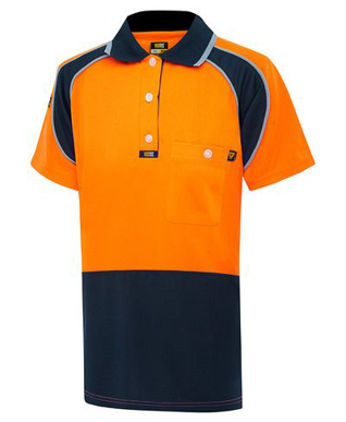 Picture of Visitec-V1003-Short Sleeve  Microfibre Energy Polo - Women’s