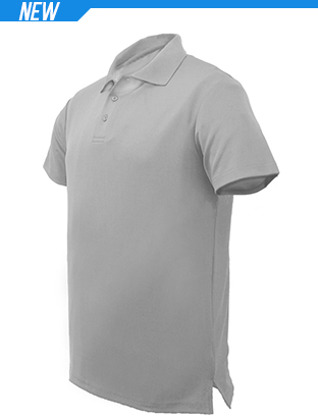 Picture of Bocini-CP1549-Unisex Adults Plain Cotton Polo