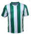 Picture of Bocini-CT1101-Kids Sublimated Striped Football Jersey