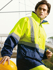 Picture of Bocini-SJ0432-Unisex Adults Hi-Vis Mesh Lining Jacket With Reflective Tape