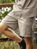 Picture of Bocini-WK615-Unisex Adults Cotton Drill Cargo Shorts
