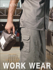 Picture of Bocini-WK616-Unisex Adults Cotton Drill Cargo Pants