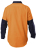 Picture of Hardyakka-Y07984-HI VIS 2TONE COTTON DRILL CLOSED FRONT SHIRT LONG SLEEVE