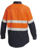 Picture of Hardyakka-Y04550-HI-VIS SPLICED CLOSED FRONT LONG SLEEVE SHIRT WITH FIRE RETARDENT TAPE