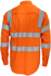 Picture of DNC Workwear Hi-vis 3 Way Cool-breeze Vic Rail Shirt (3543)