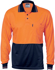 Picture of DNC Workwear Hi Vis Cool Breathe Long Sleeve Polo Shirt (3813)