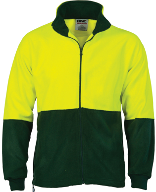 Picture of DNC Workwear Hi Vis Full Zip Polar Fleece (3827)