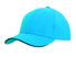 Picture of Headwear Stockist-4210-6PNL Brushed Heavy Cotton cap with sandwich trim