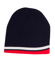 Picture of Winning Spirit - CH63 - Knitted 100% Acrylic With Contrast Stripes Beanie