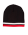 Picture of Winning Spirit - CH63 - Knitted 100% Acrylic With Contrast Stripes Beanie