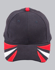 Picture of Winning Spirit - CH80 - Tri-Colour Heavy Brushed Cotton Contrast Cap