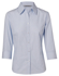 Picture of Winning Spirit - M8213 - Women’s Fine Stripe 3/4 Sleeve Shirt