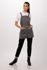 Picture of Chef Works-Largo Short Bib Apron-(ABN01W + XNS05)