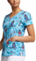 Picture of Cherokee Winter Vibes Womens Printed V-Neck Print Top (DK852 WTVB)