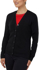 Picture of NNT Uniforms-CAT5BR-BLK-Button front cardigan