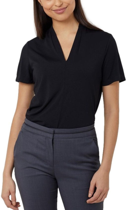 Picture of NNT Uniforms-CATUHP-BKP-V-Neck Jersey Top