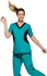 Picture of NNT Uniforms-CATU5B-MNN-Nightingale V-neck scrub top