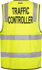 Picture of Prime Mover-MZ105-Stock Printed TRAFFIC CONTROLLER Day/Night Vest