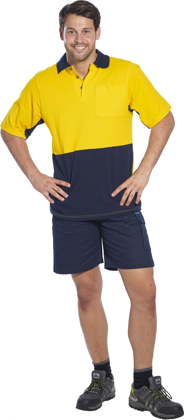 Picture of Prime Mover-MD618-Short Sleeve Cotton Pique Polo