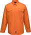 Picture of Prime Mover-MS301-Hi Vis Cotton Drill Shirt