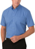 Picture of City Collection Micro Check Mens Short Sleeve Shirt (4102SS)