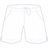 Picture of LW Reid-3336LR-Withnell Girls Sport Shorts