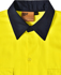 Picture of Australian Industrial Wear -SW82-Unisex Hi Vis Cool-Breeze Safety Long Sleeve Shirt (Generic Tape)