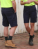 Picture of Australian Industrial Wear -WP21-Unisex Cotton Canvas Cargo Shorts with CORDURA®