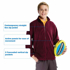 Picture of LW Reid-5880JK-Biscoe Polar Fleece Jacket