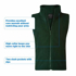 Picture of LW Reid-5880VE-Burley Griffin Polar Fleece Vest