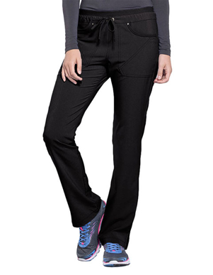 Cherokee CK065AT Infinity Women's Mid Rise Tapered Leg Pull-on