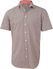 Picture of Winning Spirit Mens Gingham Check Short Sleeve Shirt (M7330S)