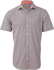 Picture of Winning Spirit Mens Gingham Check Short Sleeve Shirt (M7330S)