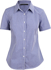 Picture of Winning Spirit Ladies Multi_tone Check Short Sleeve Shirt (M8320S)