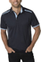 Picture of Be seen-BKP500-Men's Polo With Contrast Shoulder Panel