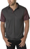 Picture of Be seen-BKP600-Men's Polo With Contrast Sublimated Striped Sleeves