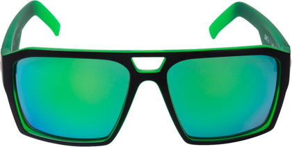 Picture of Unit Workwear Matte Black Dip Green Vault Polarised Sunglasses (209130028)