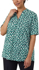 Picture of NNT Uniforms Antibacterial Petal Print Short Sleeve Tunic - Emerald (CATUHU-EMR)