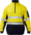 Picture of NCC Apparel Mens Hi Vis Half Zip Cotton Reflective Pullover (WT8018)