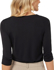 Picture of NNT Uniforms - Womens Matt Jersey Boat Neck 3/4 Sleeve Top - Black (CATUSX-BKP)