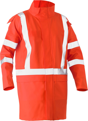 Picture of Bisley Workwear X Taped Hi Vis Storm Jacket (BJ9366XT)