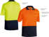 Picture of Bisley Workwear Hi Vis Polo Shirt (BK1234)