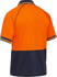 Picture of Bisley Workwear Recycled Two Tone Hi Vis Short Sleeve Polo (BK1440)