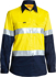 Picture of Bisley Workwear Womens Taped Hi Vis Cool Lightweight Drill Shirt (BL6696T)